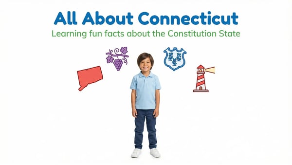 Connecticut State Study: Facts, Symbols, and Famous Landmarks