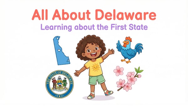 Delaware State Study: Facts, Symbols, and Historic Landmarks