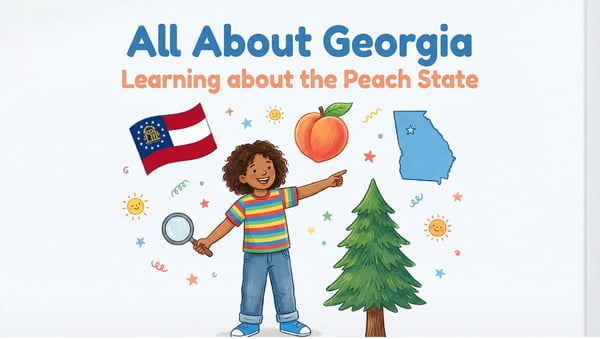 Georgia State Study: Facts, Symbols, and Wildlife