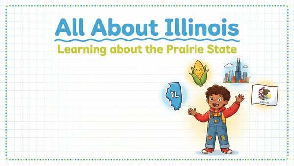 Illinois State Study: Facts, Symbols, and Famous Landmarks
