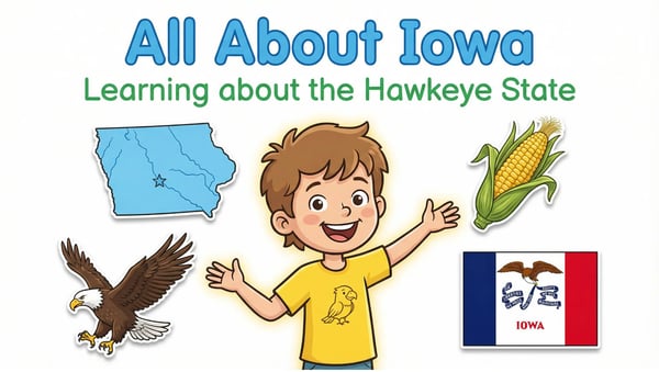 Iowa State Study: Facts, Symbols, and Wildlife