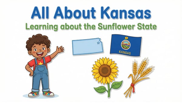 Kansas State Study: Facts, Symbols, and Wildlife