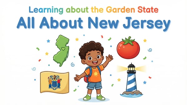 New Jersey State Study: Facts, Symbols, and Famous Landmarks