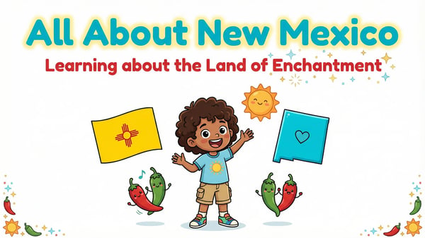 New Mexico State Study: Facts, Symbols, and Famous Landmarks