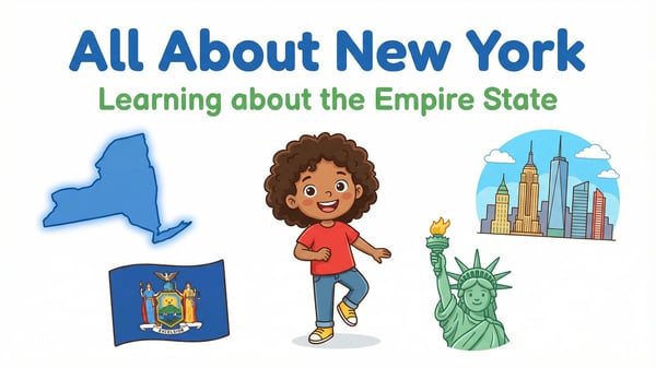 New York State Study: Facts, Symbols, and Famous Landmarks