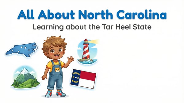 North Carolina State Study: Facts, Symbols, and Famous Landmarks