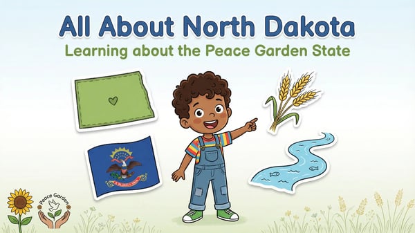North Dakota State Study: Facts, Symbols, and Famous Landmarks
