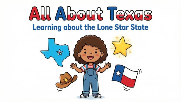 Texas State Study: Facts, Symbols, and Famous Landmarks