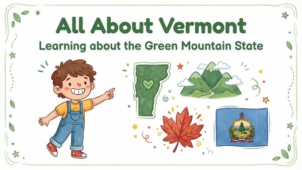 Vermont State Study: Facts, Symbols, and Famous Landmarks