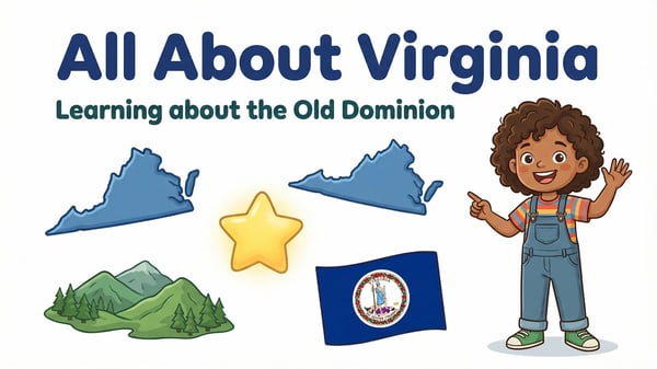 Virginia State Study: Facts, Symbols, and Famous Landmarks