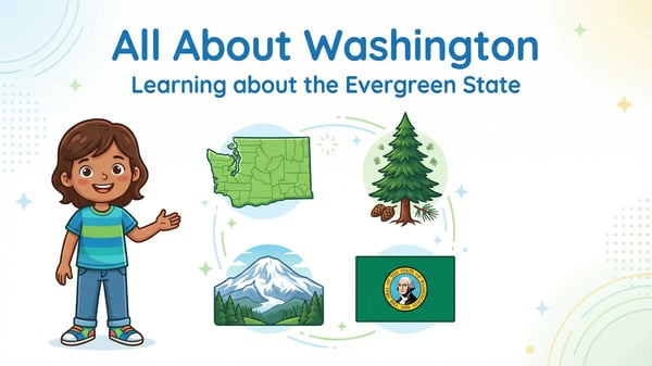 Washington State Study: Facts, Symbols, and Famous Landmarks