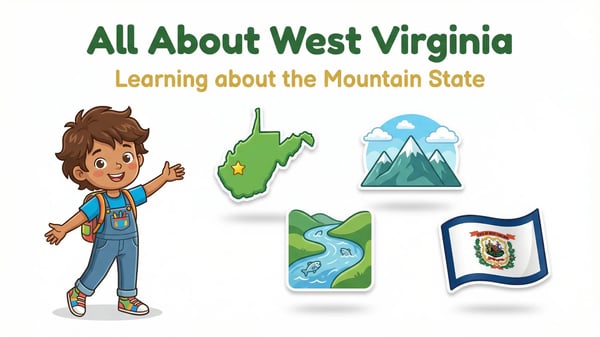 West Virginia State Study: Facts, Symbols, and Famous Landmarks