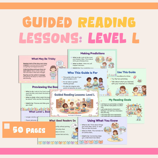 Guided Reading Lessons: Level L