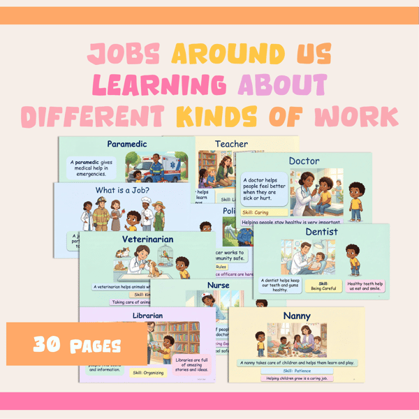 Jobs Around Us: Learning About Different Kinds of Work