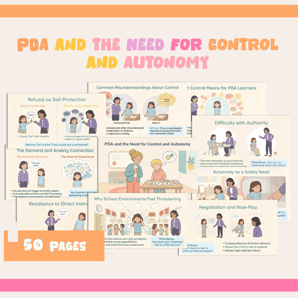 PDA and the Need for Control and Autonomy