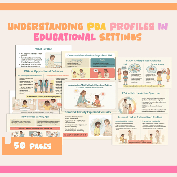 Understanding PDA Profiles in Educational Settings