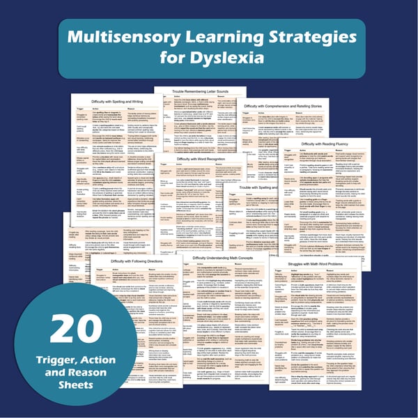 Multisensory Learning Strategies for Children with Dyslexia