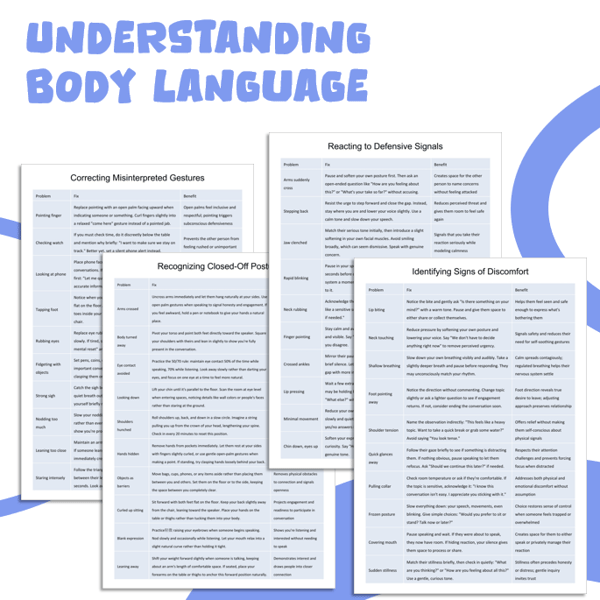 Understanding Body Language
