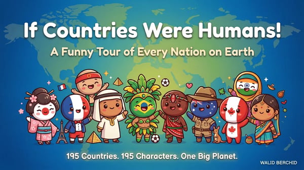 If Countries Were Humans!