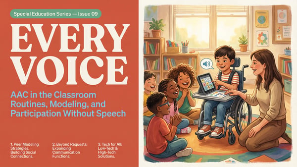 AAC in the Classroom: Every Voice Support Magazine