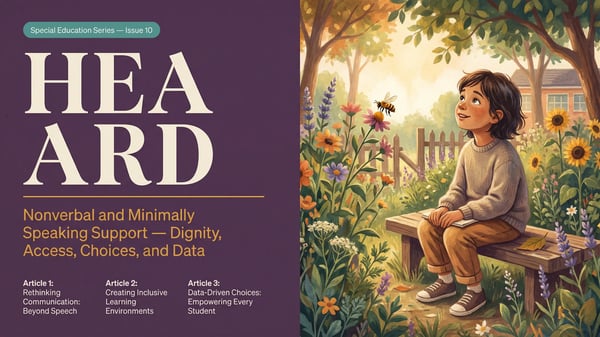 Nonverbal & Minimally Speaking Support Magazine