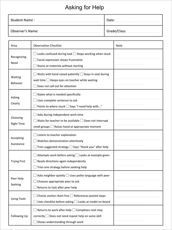 Self-Advocacy Skills Lessons