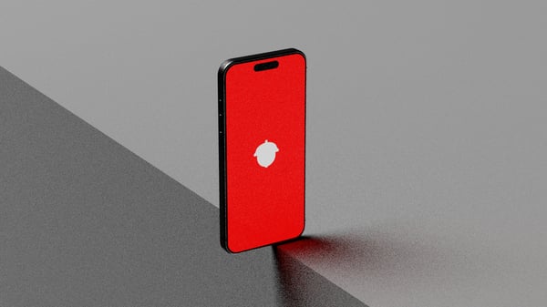iPhone Mobile Mockup #004 — Editable Blender Source | 5 Camera Angles