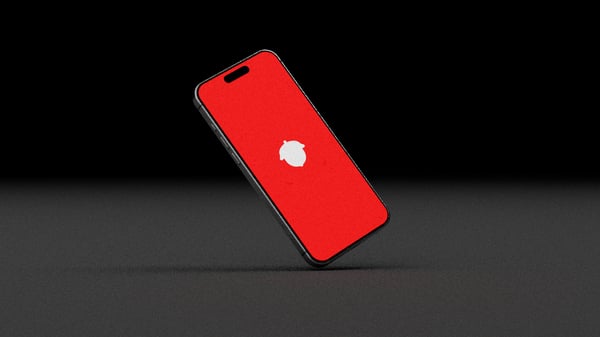 iPhone Mobile Mockup #010 — Editable Blender Source | 5 Camera Angles