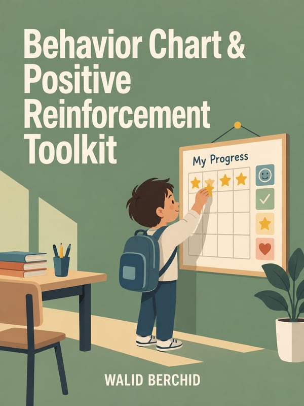 Behavior Chart and Positive Reinforcement Toolkit ABA Based Strategies