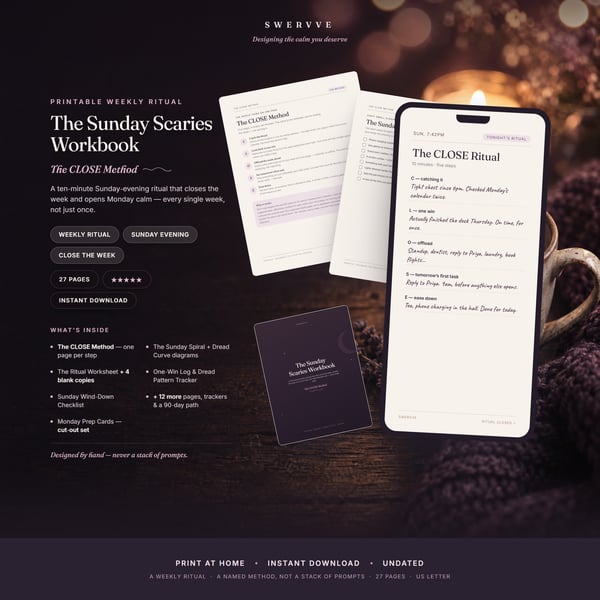 The Sunday Scaries Workbook