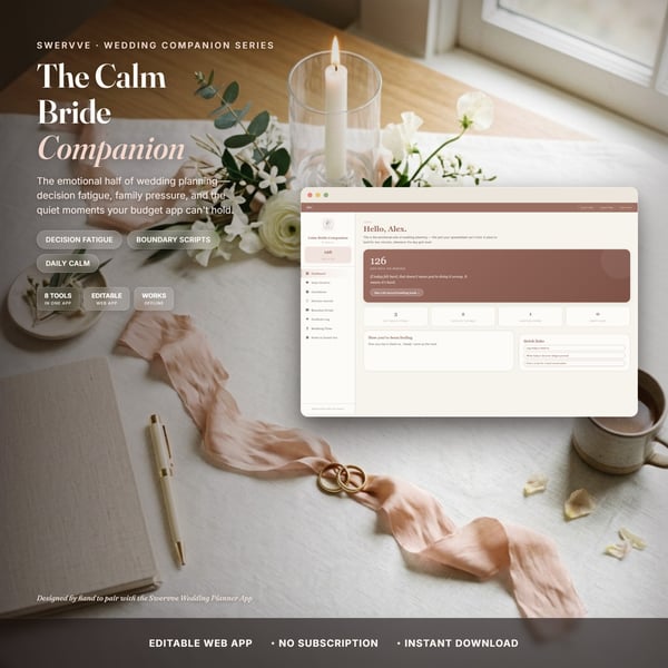 Calm Bride Companion App