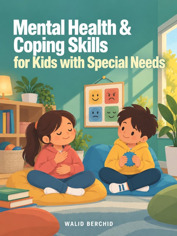 Mental Health & Coping Skills Workbook for Kids with Special Needs