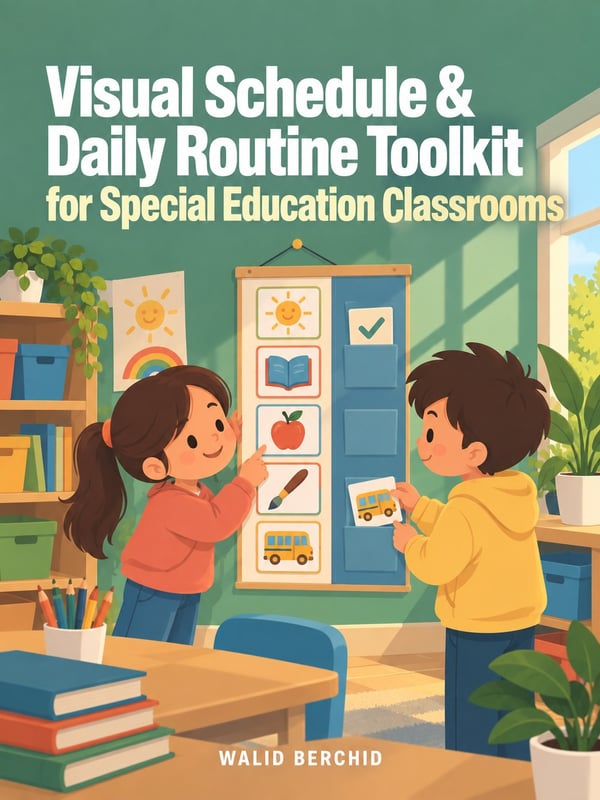 Visual Schedule & Daily Routine Toolkit for Special Education Classrooms