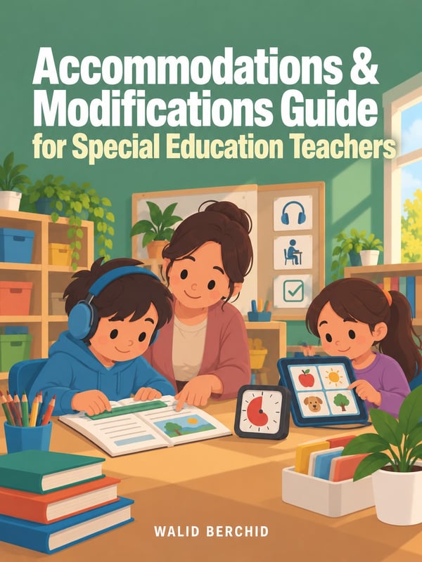 Accommodations & Modifications Guide for Special Education Teachers | IEP Support