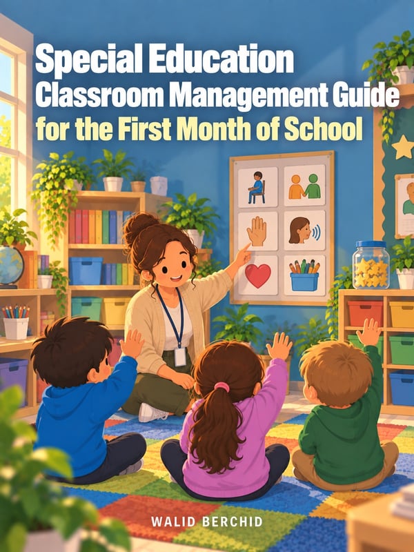 Special Education Classroom Management Guide for the First Month of School