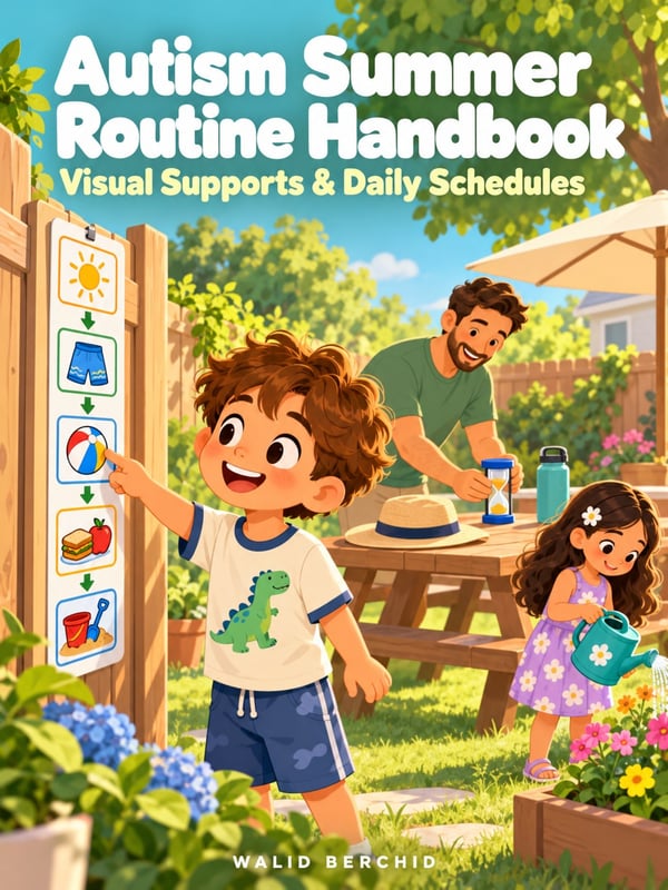 Autism Summer Routine Handbook | Visual Supports & Daily Schedules