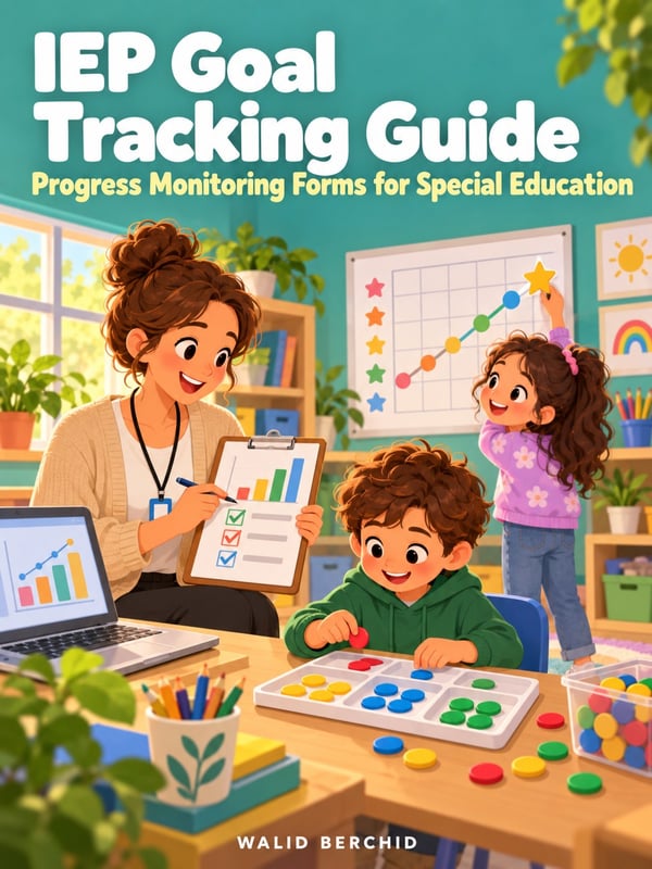 IEP Goal Tracking Guide | Progress Monitoring Forms for Special Education