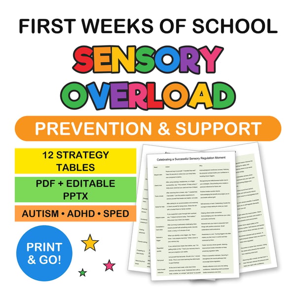 Sensory Overload During the First Weeks of School | Prevention & Support Strategies