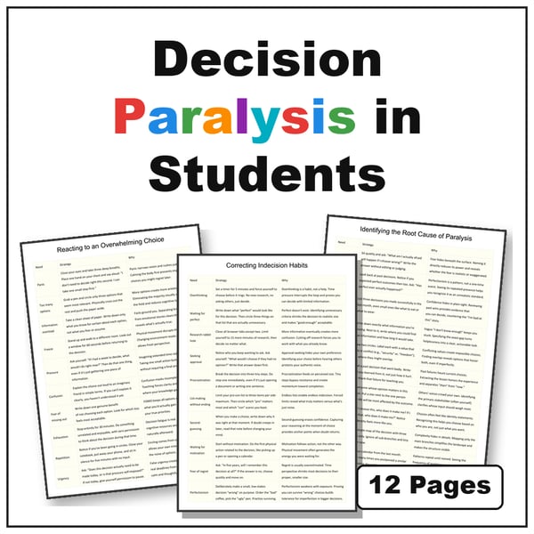 Decision Paralysis in Students | Strategies for Confident Choices