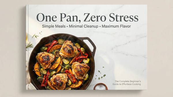One Pan, Zero Stress | Free One-Pan Cookbook with 30-Minute Meals