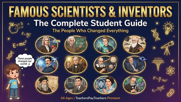 Famous Scientists & Inventors: The Complete Student Guide | Science History for Kids