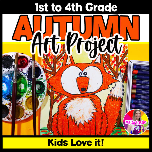 Fox Autumn Art Project