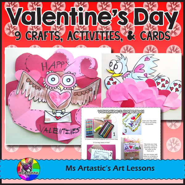 Valentine's Crafts, Activities and Cards