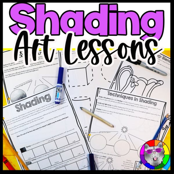 Shading Art Lessons and Worksheets