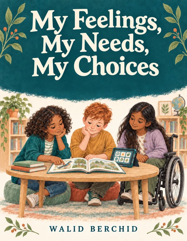 My Feelings, My Needs, My Choices | Illustrated Story & Guide | Print + Fillable PDFs