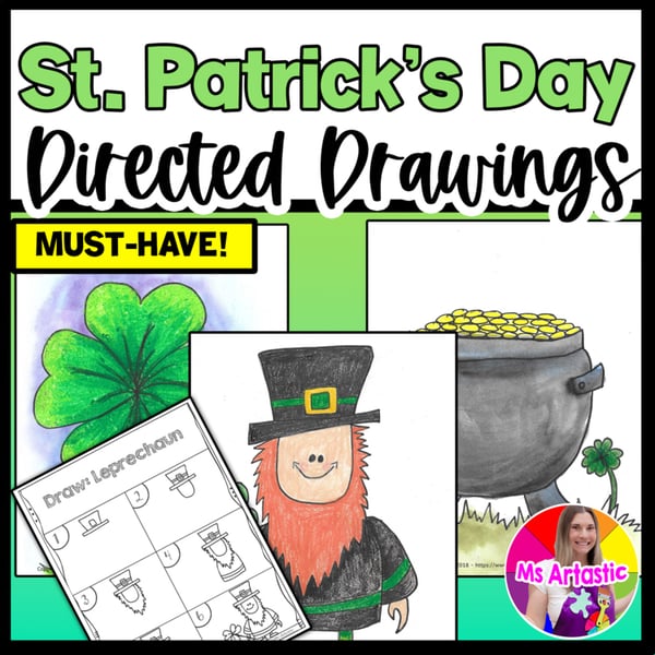 St Patrick's Day Directed Drawings