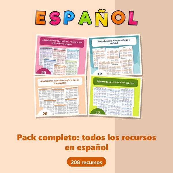 Pack completo: todos los recursos en español
