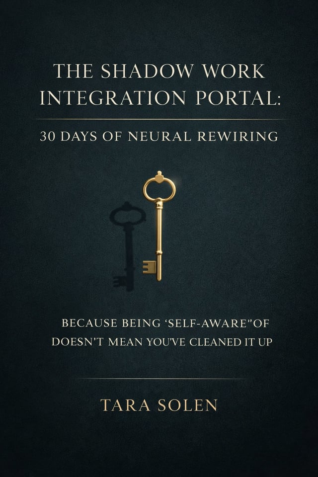 Shadow Work Integration Portal — 30 Days of Neural Rewiring by Tara Solen