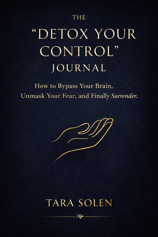 The Detox Your Control Journal &mdash; 30-day interactive workbook cover by Tara Solen