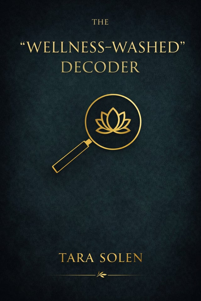 The Wellness-Washed Decoder &mdash; cover by Tara Solen